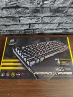 Corsair k65 Rapidfire Gaming Toetsenbord, Gaming toetsenbord, Ophalen of Verzenden, Zo goed als nieuw