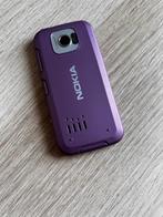 Nokia 7210 Supernova achterkant cover paars, Ophalen, Zo goed als nieuw, Frontje of Cover