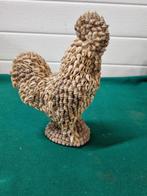 Beeld haan van schelpen retro, Verzamelen, Beelden en Beeldjes, Ophalen of Verzenden