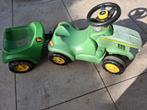 john deere looptractor met aanhanger, Kinderen en Baby's, Speelgoed | Buiten | Voertuigen en Loopfietsen, Ophalen, Gebruikt