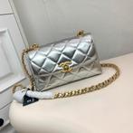 Chanel Bag - Chanel tas Silver, Nieuw, Schoudertasje, Zwart, Verzenden