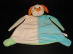 TOI TOYS HOND BABY ANIMAL BLANKIE KNUFFELDOEKJE VELOURS HALF, Ophalen of Verzenden, Nieuw, Hond