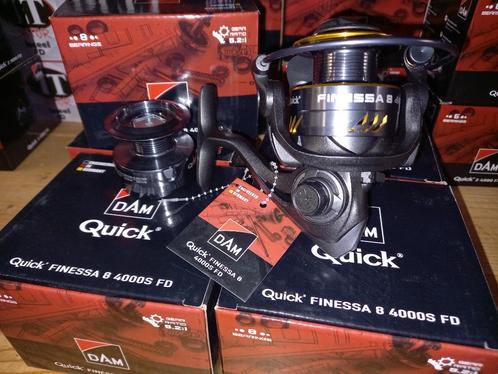 DAM Quick Finessa 8 spinmolens (2500 en 4000) Nieuw!, Watersport en Boten, Hengelsport | Algemeen, Nieuw, Molen, Ophalen of Verzenden