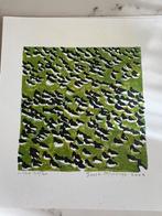 Klein werk Joost Minnigh, Antiek en Kunst, Kunst | Litho's en Zeefdrukken, Verzenden