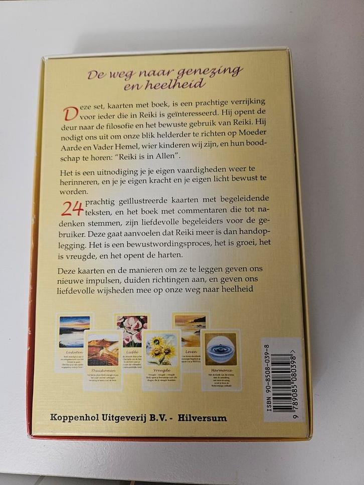 M. Mietke - Reiki-boodschap set, Boeken, Esoterie en Spiritualiteit, Zo goed als nieuw, Ophalen of Verzenden