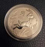 1 oz platina munt Rabbit Lunar III .BESTE markt prijs💪👌👍, Verzenden, Overige landen