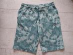 Jongens short korte sweat broek tye die mint groen 158, Broek, Verzenden, Zo goed als nieuw, Primark