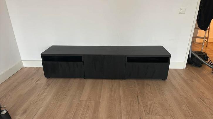 Ikea BESTA tv meubel, Huis en Inrichting, Kasten | Televisiemeubels, Zo goed als nieuw, Minder dan 100 cm, 150 tot 200 cm, 25 tot 50 cm