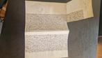 Manuscript - laat middeleeuws, Antiek en Kunst, Verzenden