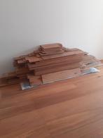 Massief Eiken Vloer - 27 m2, Doe-het-zelf en Verbouw, Vloerdelen en Plavuizen, Ophalen, Gebruikt, Vloerdelen of -planken, 10 m² of meer