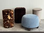 Diverse design merk poefjes, Huis en Inrichting, Banken | Voetenbanken en Poefen, Ophalen, Minder dan 50 cm, Nieuw, Minder dan 50 cm