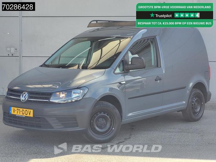 Volkswagen Caddy 102PK Benzine L1H1 Imperiaal Euro6 L1 3m3, Auto's, Bestelauto's, Bedrijf, Te koop, Centrale vergrendeling, Start-stop-systeem