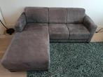 Goossens Hoekbank met Chaise Longue, Ophalen, Driepersoons, 75 tot 100 cm, Zo goed als nieuw