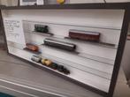 HO-PL-304: wandvitrine, vitrine, stofvrij, achterzijde: VLAK, Hobby en Vrije tijd, Modeltreinen | H0, Treinset, Nieuw, Ophalen of Verzenden