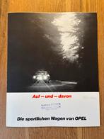 Opel Sport brochure 1967 Kadett Rallye Commodore GS, Verzenden, Zo goed als nieuw, Opel