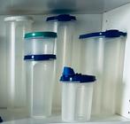 Tupperware Set ruimtespaarders, Huis en Inrichting, Keuken | Tupperware, Ophalen of Verzenden, Zo goed als nieuw, Overige typen