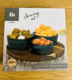Nieuw in Doos Serveerset, Huis en Inrichting, Keuken | Servies, Ophalen of Verzenden, Nieuw, Overige stijlen, Schaal of Schalen