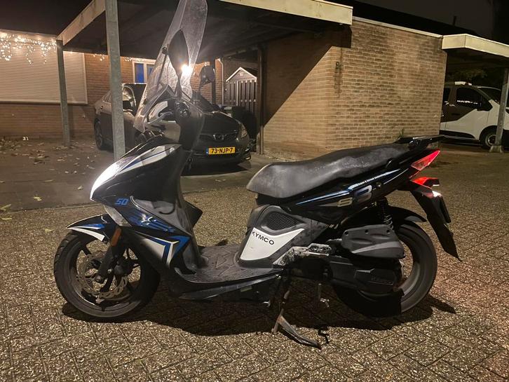 Scooter Kymco Super8 50, Fietsen en Brommers, Scooters | SYM, Gebruikt, Overige modellen, Maximaal 25 km/u, Benzine, Ophalen