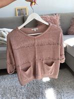 Roze gehaakte trui met korte mouwen van River Island, River Island, Ophalen of Verzenden, Roze, Maat 36 (S)