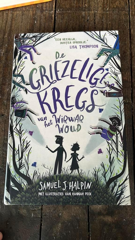 Samuel J. Halpin - De griezelige Kregs van het Wirwarwoud, Boeken, Kinderboeken | Jeugd | 10 tot 12 jaar, Zo goed als nieuw, Ophalen of Verzenden