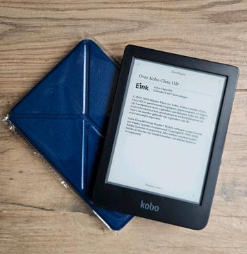 Kobo Clara HD ereader met nieuwe sleepcover  beschikbaar voor biedingen