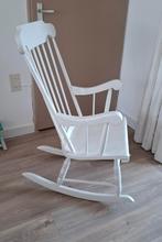 Leuke witte schommelstoel, Ophalen, Gebruikt, Wit, Eén