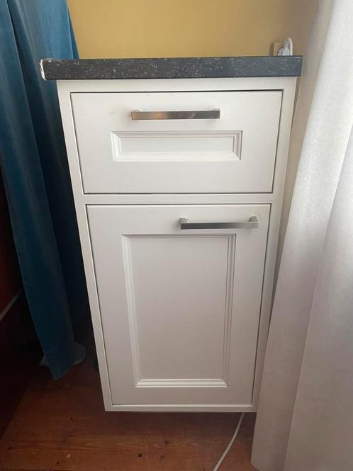 Keuken kastjes met hardstenen top 2x, Huis en Inrichting, Keuken | Keukenelementen, Gebruikt, Minder dan 100 cm, 25 tot 50 cm