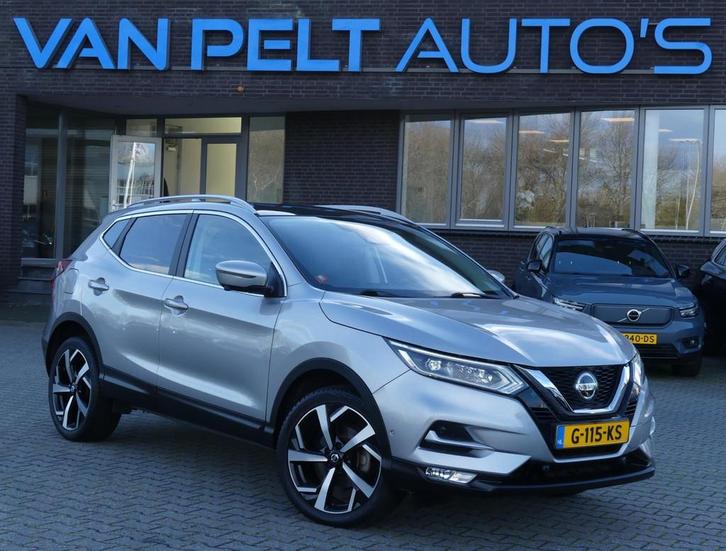 Nissan Qashqai 1.3 DIG-T 140PK Tekna / PANO / CARPLAY, Auto's, Nissan, Te koop, Qashqai, 360° camera, ABS, Adaptive Cruise Control