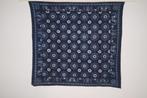 échte, antieke blauwdruk hoofddoek; Staphorster klederdracht, Ophalen of Verzenden