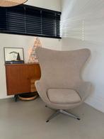 Design  Fauteuil - in Egg stijl, Ophalen, Gebruikt, Stof, 75 tot 100 cm