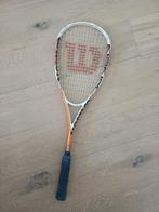 Wilson squash racket met beschermhoes, Sport en Fitness, Squash, Ophalen, Gebruikt, Racket, Met hoes