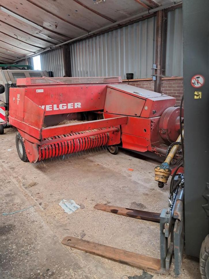 Welger hooi stro pers balenwagen, Zakelijke goederen, Agrarisch | Tractoren, John Deere, tot 80 Pk, Gebruikt, Ophalen of Verzenden