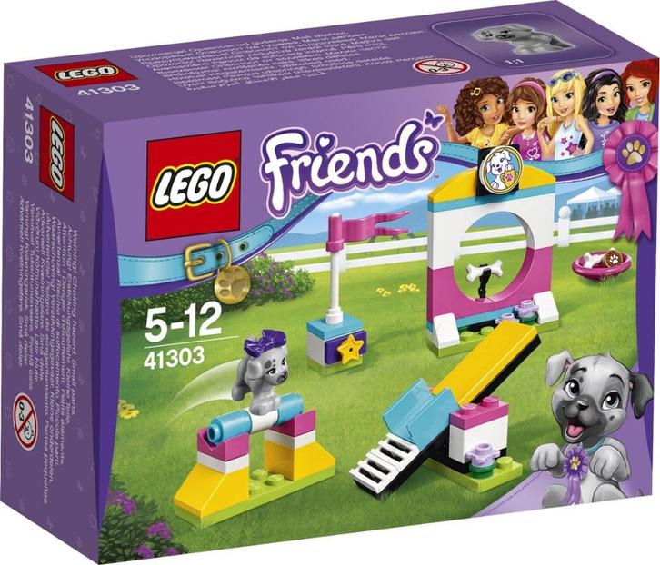 Lego Friends 41303 Puppy Speeltuin, Kinderen en Baby's, Speelgoed | Duplo en Lego, Zo goed als nieuw, Lego, Complete set, Ophalen of Verzenden