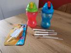 Nuby oefenbekers Flip-It, Ophalen of Verzenden, Zo goed als nieuw