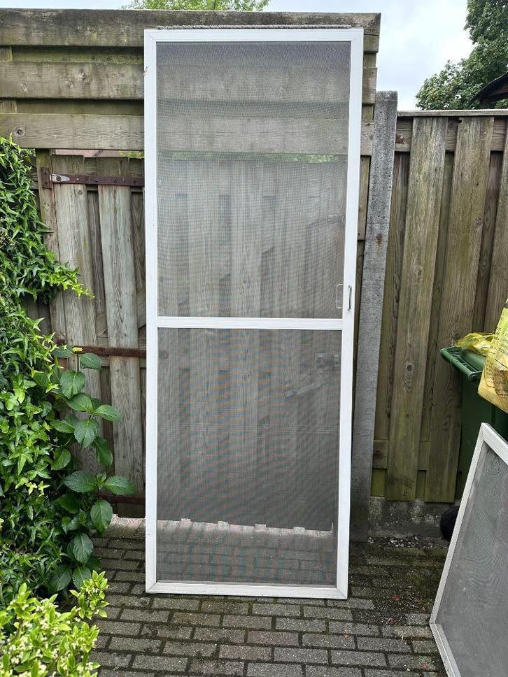 Hor/shuif hor, Doe-het-zelf en Verbouw, Deuren en Horren, Gebruikt, Hordeur, 215 cm of meer, 80 tot 100 cm, Metaal, Ophalen