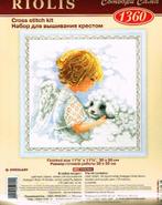 Cado riolis borduurpakket  engel met schaap  1360, Hobby en Vrije tijd, Borduren en Borduurmachines, Ophalen of Verzenden, Nieuw