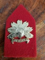 Oranje Gelderland schouder embleem, Ophalen of Verzenden, Landmacht, Nederland, Embleem of Badge