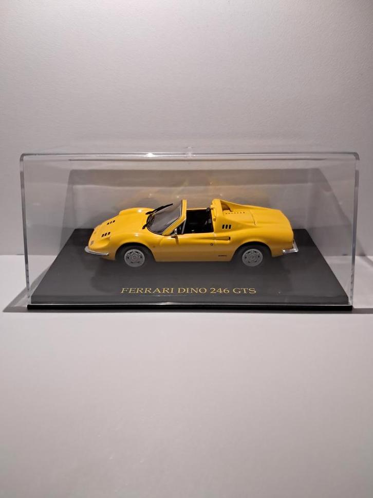 Ferrari Dino 246 GTS 1:43, Hobby en Vrije tijd, Modelauto's | 1:43, Zo goed als nieuw, Auto, Overige merken, Ophalen of Verzenden