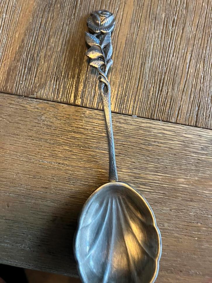 Hildesmeier roos lepel, Antiek en Kunst, Antiek | Bestek, Ophalen of Verzenden