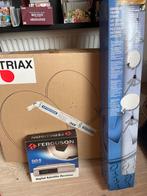 Satelliet set: Ferguson receiver, Triax schotel, Omnisat sta, Audio, Tv en Foto, Schotelantennes, Ophalen, Gebruikt, (Schotel)antenne