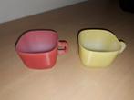 2 opale france mokken, Ophalen of Verzenden, Zo goed als nieuw, Overige stijlen, Kop(pen) en/of Schotel(s)