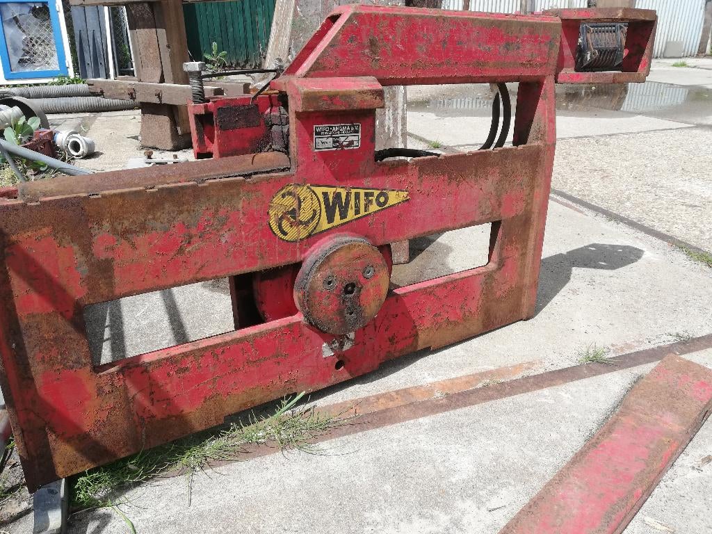 Wifo kistenkantelaar, Ophalen, Gebruikt