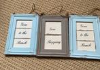 Nieuw Rivièra Maison lijstjes lijsten decoratie wand hout, Huis en Inrichting, Minder dan 50 cm, Nieuw, Ophalen of Verzenden, Minder dan 50 cm