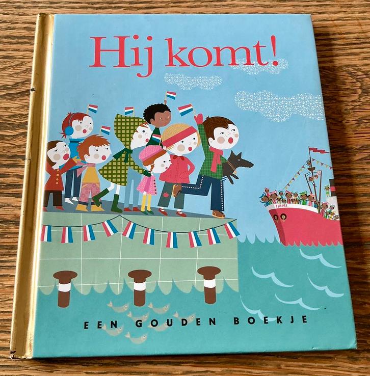Een Gouden Boekje Speciale uitgave" Sinterklaas Hij Komt", Boeken, Kinderboeken | Jeugd | onder 10 jaar, Zo goed als nieuw, Fictie algemeen