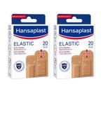 Hansaplast Elastic Pleisters - Wondpleisters - 2 x 20 Stuks, Hansaplast, Nieuw, Ophalen of Verzenden, Datenschutz@beiersdorf.com