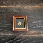 Vintage Gouden Sagittarius Wanddecoratie, Ophalen of Verzenden
