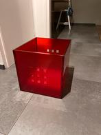 Inzer bakken Ikea Kallax rood 6x, Huis en Inrichting, Ophalen of Verzenden, Zo goed als nieuw, Minder dan 50 cm