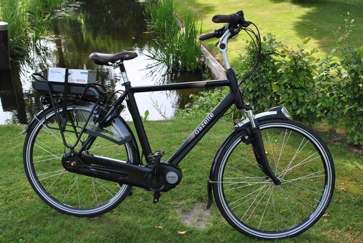 Gazelle Orange C7 Framemaat 57 cm 400 WH accu, Fietsen en Brommers, Elektrische fietsen, Zo goed als nieuw, Gazelle