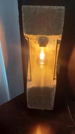 Beton Lamp, Huis en Inrichting, Lampen | Tafellampen, Ophalen of Verzenden, Zo goed als nieuw, Minder dan 50 cm
