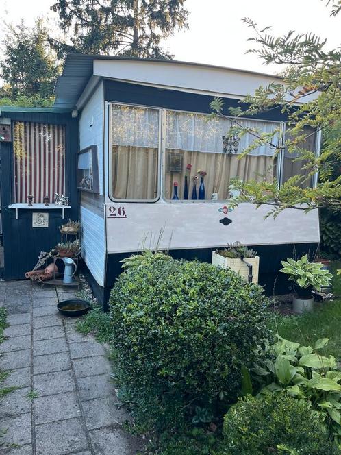 Stacaravan Vintage, Tuin en Terras, Tuinhuizen, Gebruikt, Overige typen, Overige materialen, 200 tot 400 cm, Ophalen